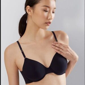 Natori Midnight Black Seamless Bra